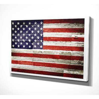 American Flag II - Premium Gallery Wrapped Canvas