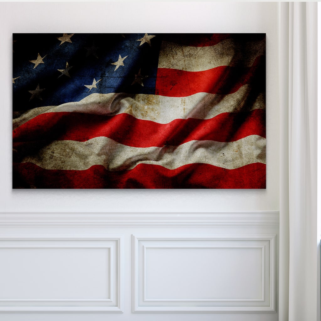 Flag - Premium Gallery Wrapped Canvas