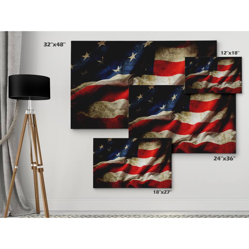 Flag - Premium Gallery Wrapped Canvas