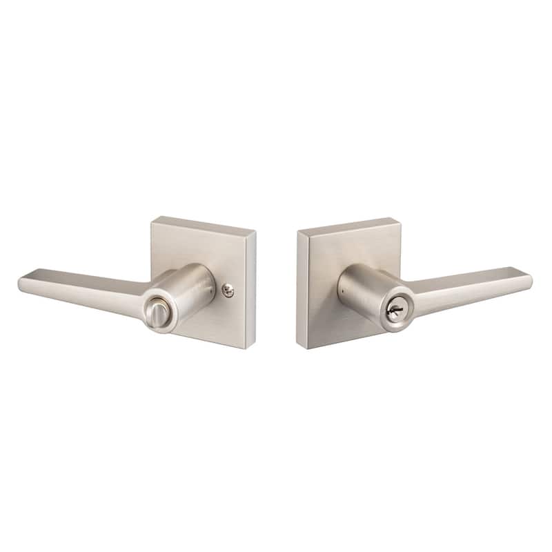 Basel-Square Lever - N/A - Silver