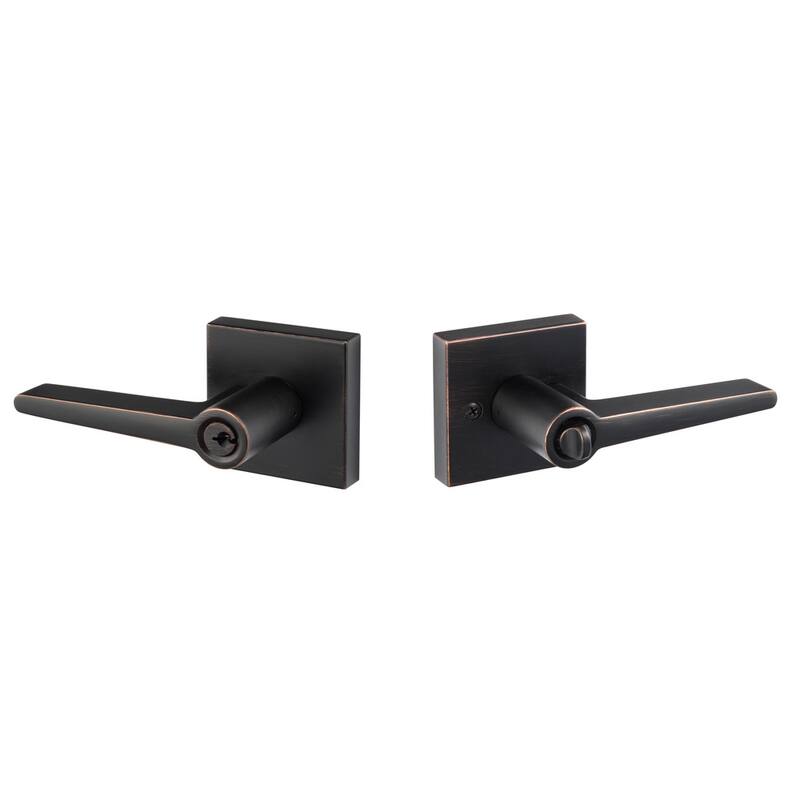 Basel-Square Lever - N/A - Brown