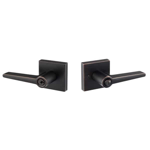 slide 2 of 10, Basel-Square Lever - N/A Brown