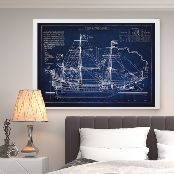 Ship Cross Section - Premium Gallery Wrapped Canvas