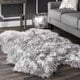 preview thumbnail 8 of 34, Brooklyn Rug Co Faux Flokati Sheepskin Soft and Plush Shag Area Rug