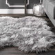 preview thumbnail 9 of 34, Brooklyn Rug Co Faux Flokati Sheepskin Soft and Plush Shag Area Rug