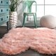 preview thumbnail 13 of 34, Brooklyn Rug Co Faux Flokati Sheepskin Soft and Plush Shag Area Rug