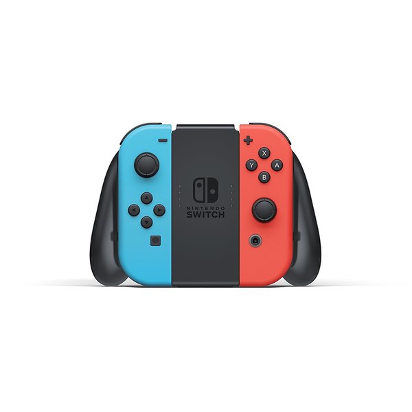 Nintendo Switch with Neon Blue and Neon Red Joy Controller As Is Item Bed Bath Beyond 21898764