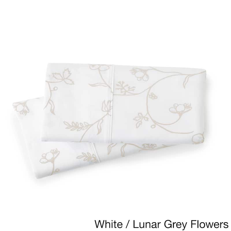 Boutique Chic Sweetbrier Cotton Sateen Pillowcases (Set of 2)