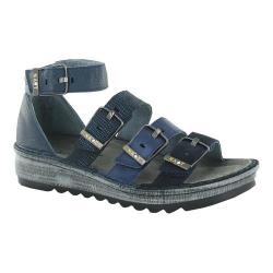 naot navy blue sandals