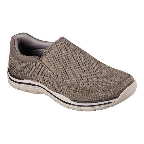 Men's Skechers Relaxed Fit Expected Gomel Slip-On Sneaker Taupe