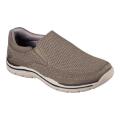 Men's Skechers Relaxed Fit Expected Gomel Slip-On Sneaker Taupe
