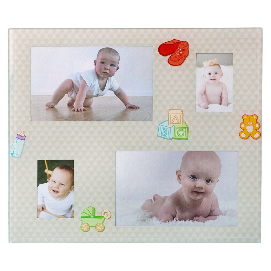 Shop Black Friday Deals On Glass Baby Collage Frame Overstock