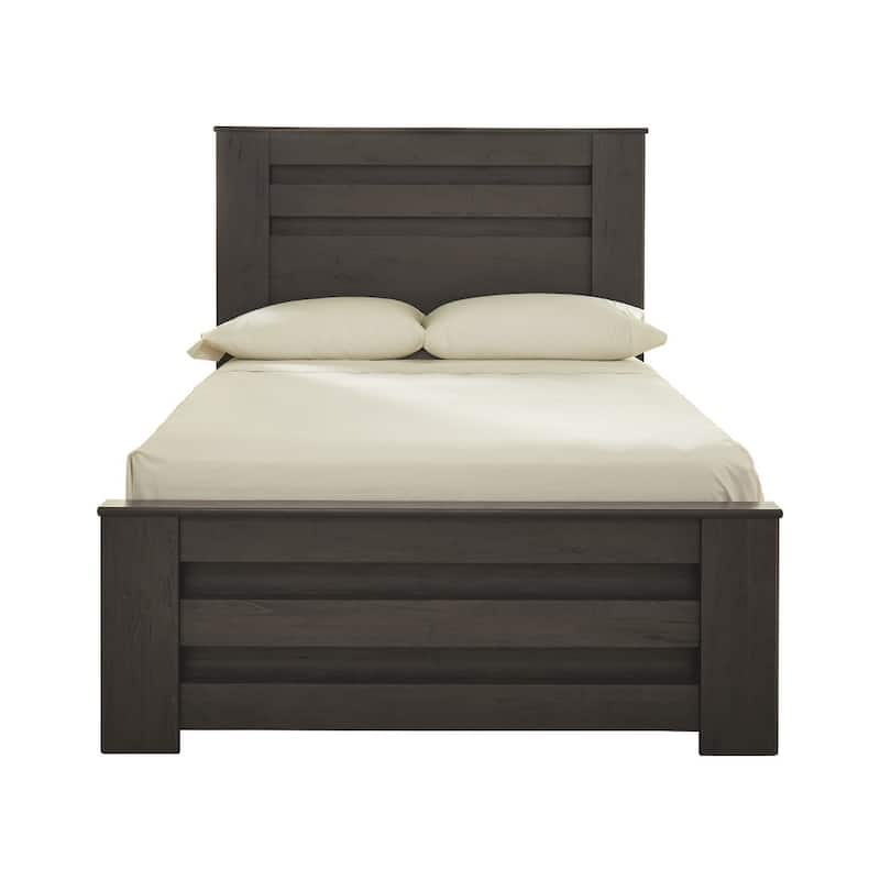 Brinxton Black Panel Bed