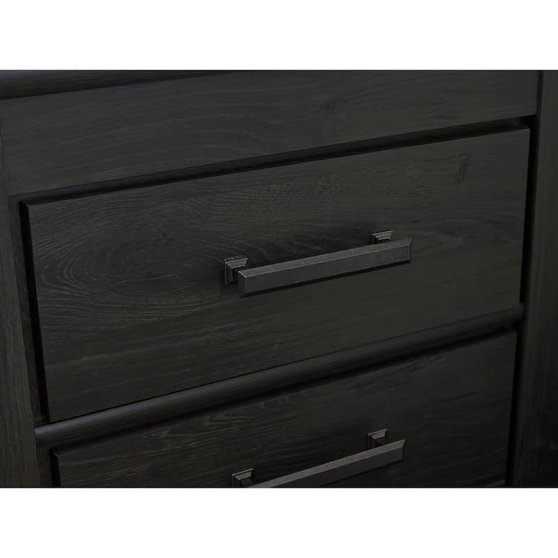 Brinxton Black Panel Bed