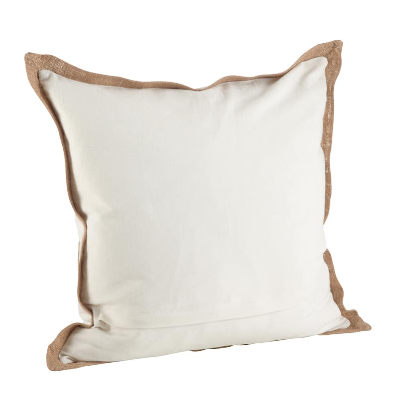 Nautilus Spiral Shell Print Cotton Down Filled Throw Pillow