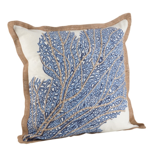 Sea coral throw discount pillows