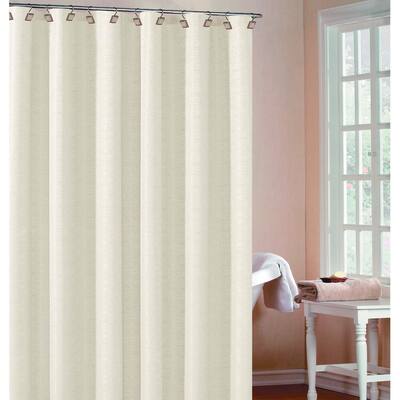 Heather Wave Fabric Shower Curtain