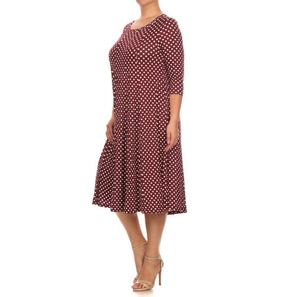 burgundy plus size