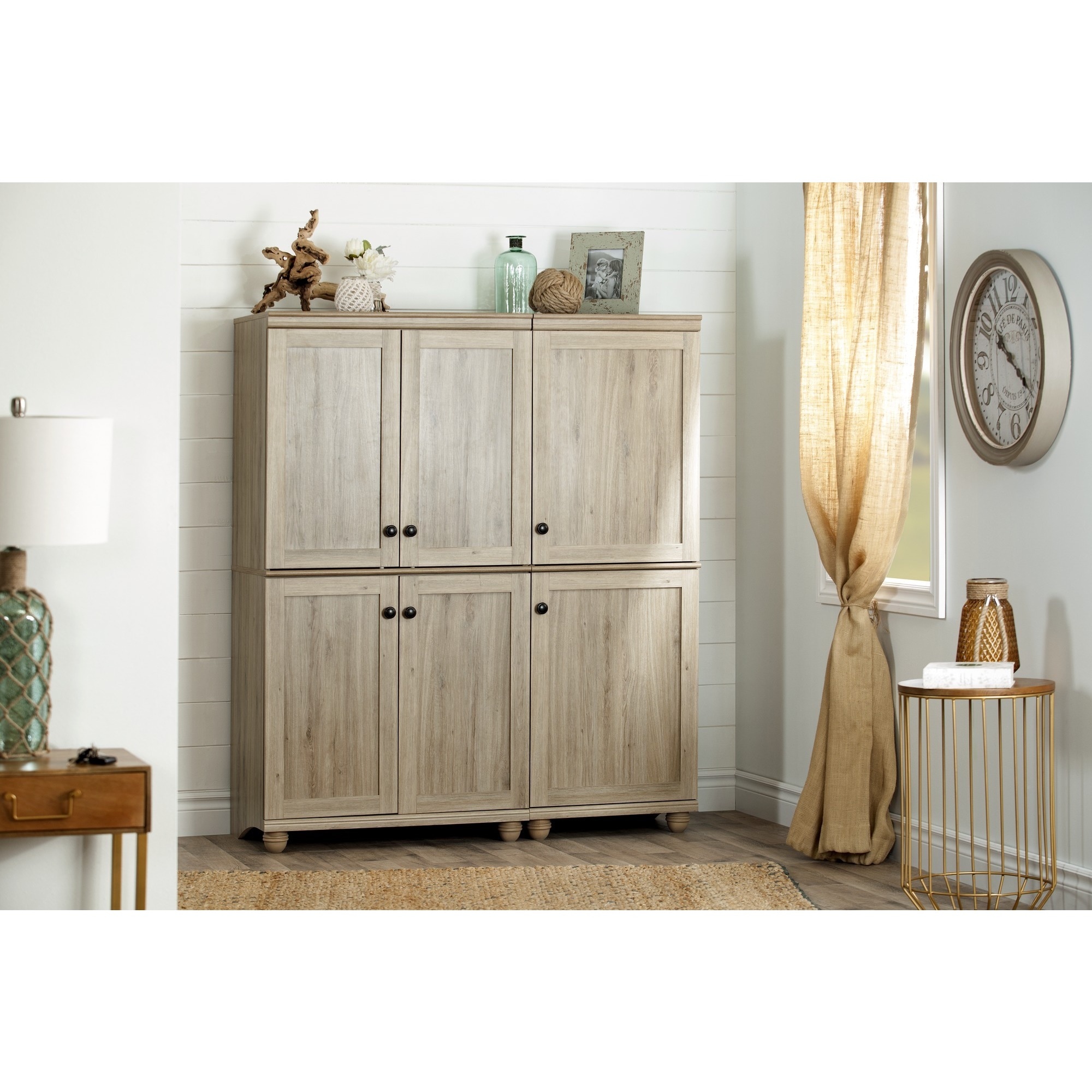 South Shore Hopedale 2-door Narrow Storage Cabinet - Bed Bath & Beyond -  14505626