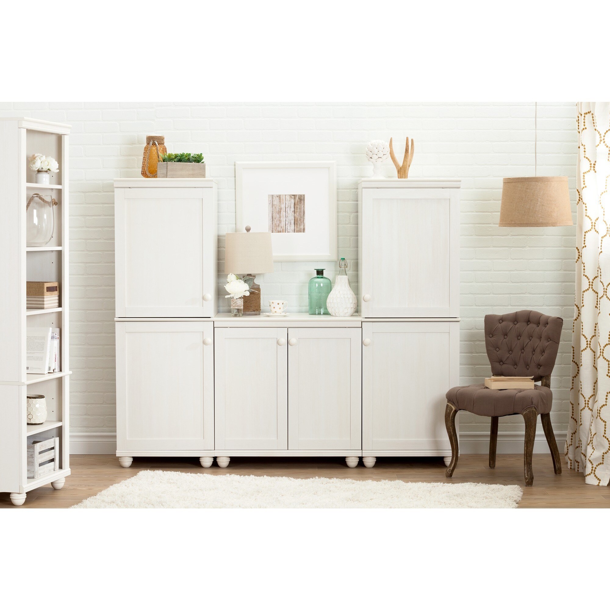 South Shore Hopedale 2-door Narrow Storage Cabinet - Bed Bath & Beyond -  14505626