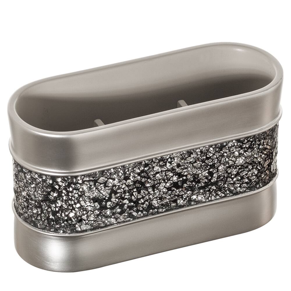 Creative Scents Brushed Nickel Silver bathroom Organizer