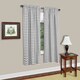 preview thumbnail 2 of 0, Buffalo Check Grey Cotton-blend Window Curtain Panel