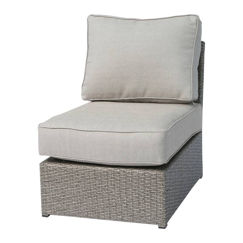 Chelsea Grey Wicker 8-piece Sectional Outdoor Sofa Set