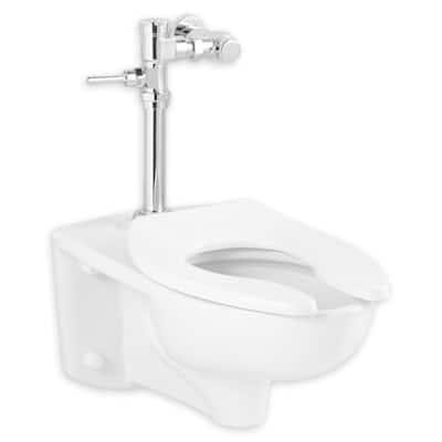 American Standard Afwall White Elongated 1-piece Toilet