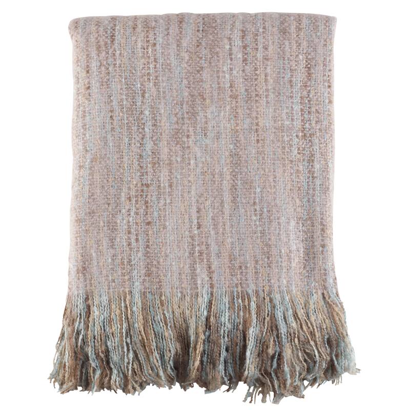 Faux Mohair Throw