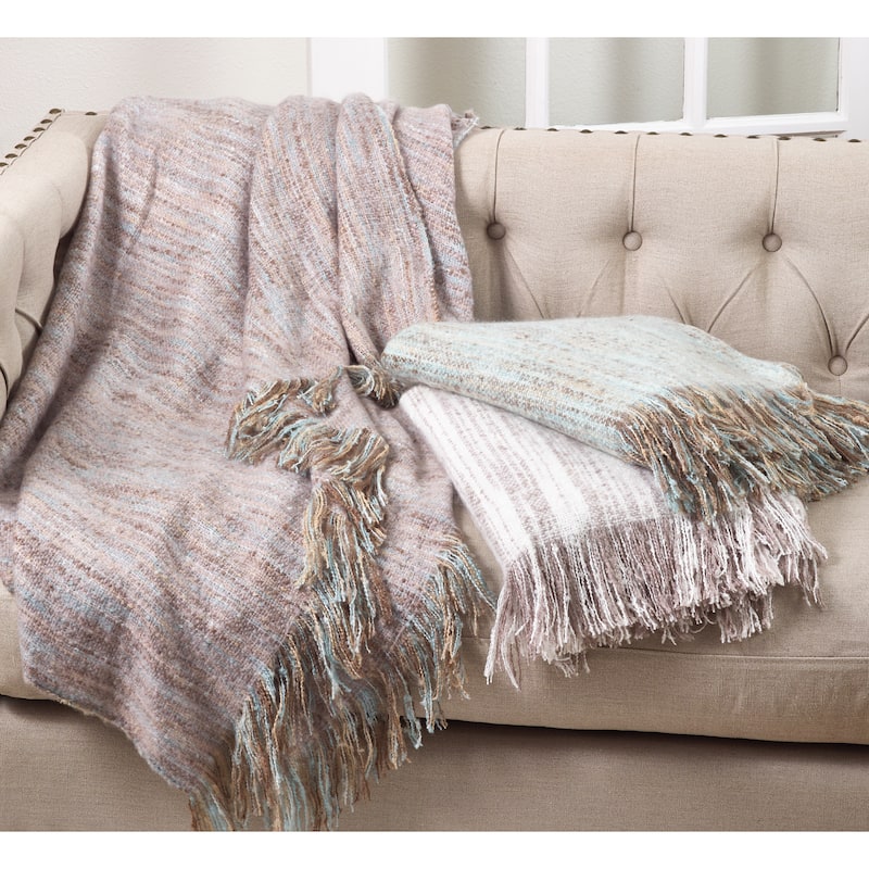 Faux Mohair Throw