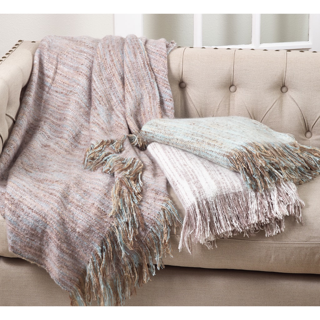 Faux Mohair Throw