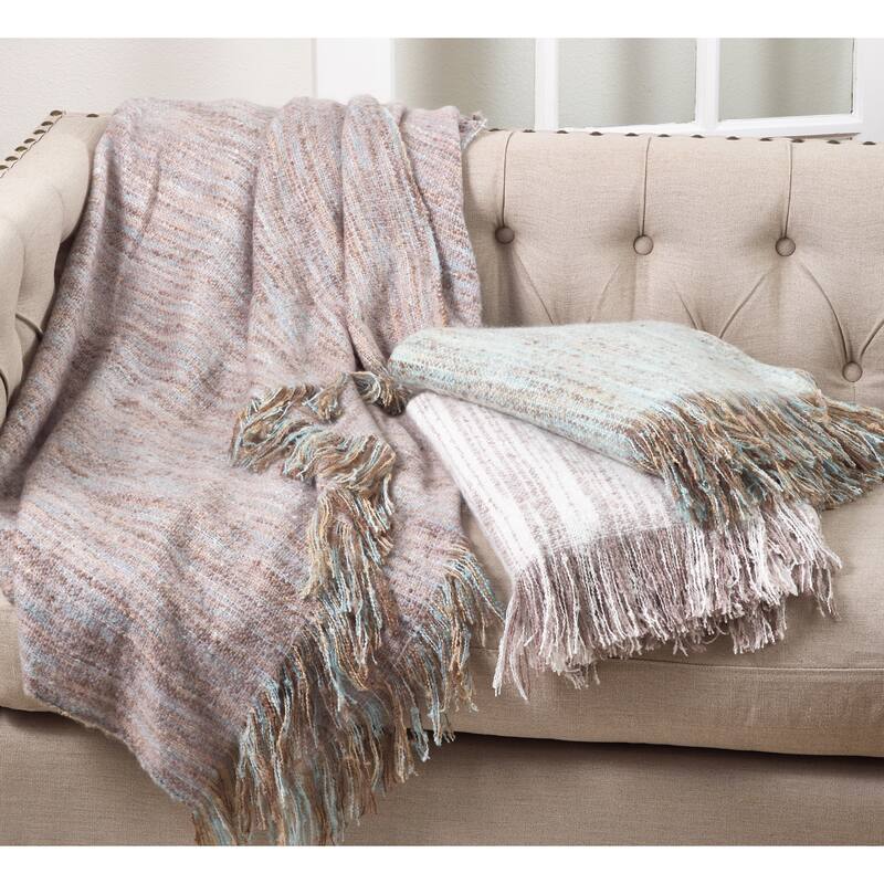 Faux Mohair Throw