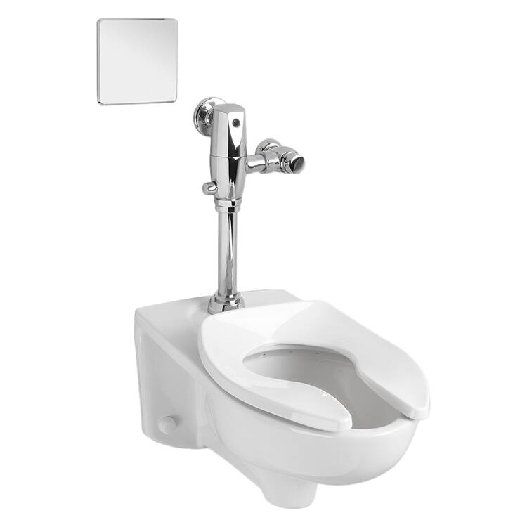 American Standard Afwall Elongated One Piece Toilet White