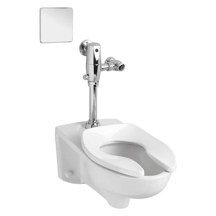 American Standard Afwall Elongated One Piece Toilet White