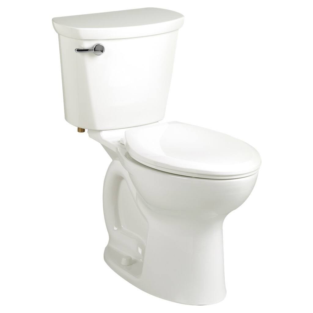 American Standard Cadet White China Round 2-piece Toilet