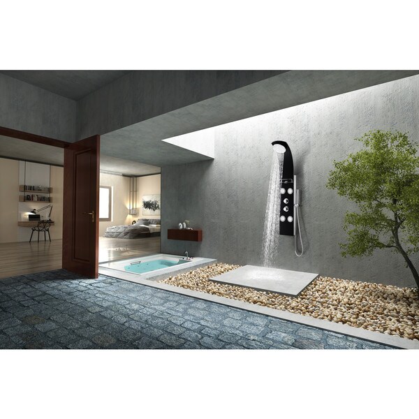 Llano Series 56 In Full Body Shower Panel System With Heavy Full Body Shower Panel System With Heavy Rain And Spray