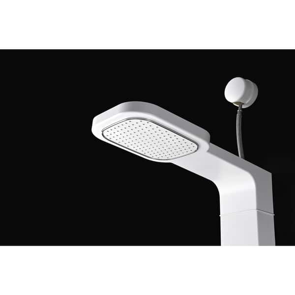 ANZZI Inland 44 in. Full Body Shower Panel with Heavy Rain Shower in
