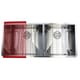 preview thumbnail 7 of 14, 42-inch Stainless Steel Double Bowl 60/40 Zero Radius 16 Gauge Undermount Kitchen Sink Complete Combo Accessories