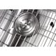 preview thumbnail 6 of 14, 42-inch Stainless Steel Double Bowl 60/40 Zero Radius 16 Gauge Undermount Kitchen Sink Complete Combo Accessories