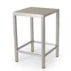 Cape Coral Outdoor Aluminum Bar Table with Glass Top (Table Only) by Christopher Knight Home - Thumbnail 8