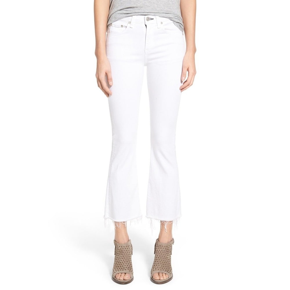 Flair al. Джинсы Rag Bone w1718k168dev. Rag Bone джинсы женские. Белые расклешенные джинсы. Rag and Bone женские брюки.