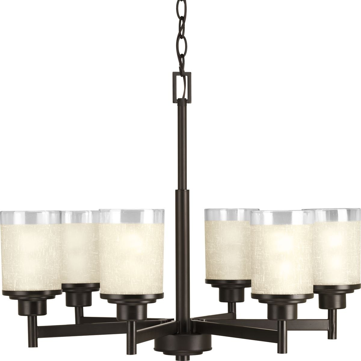 Alexa Antique Bronze Steel Six-light Chandelier - N/A (Antique Bronze) - Chandeliers For Bedrooms by Overstock.com