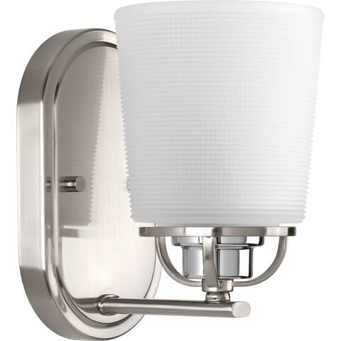 West Village Brushed-nickel One-light Bath Light