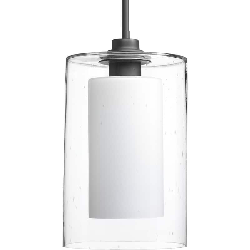Progress Lighting Double Glass One-light Pendant