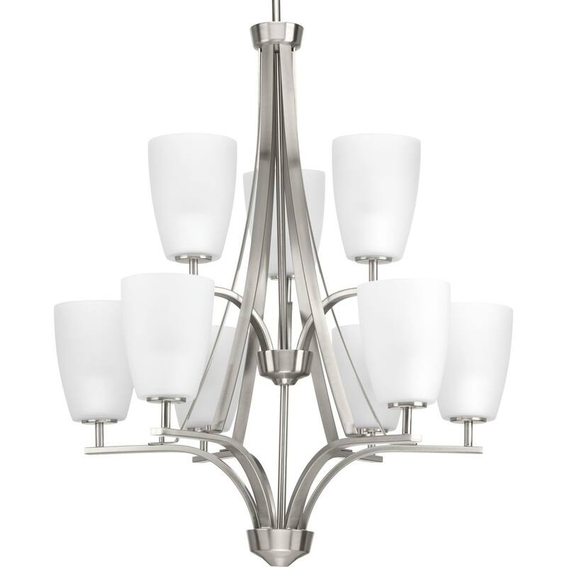 Progress Lighting Leap 9-light 2-tier Chandelier