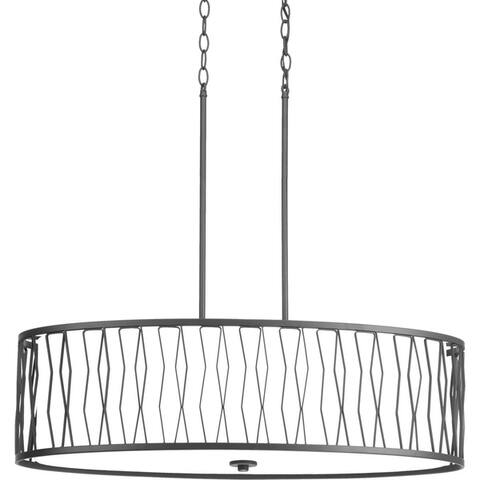 Progress Lighting Wemberly Steel 4-light Pendant