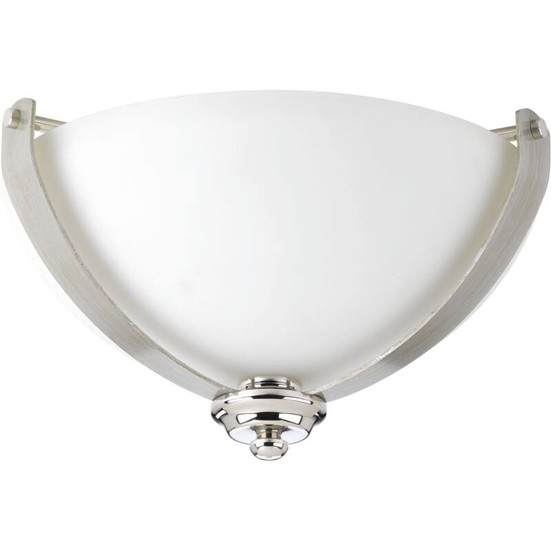 Progress Lighting Noma Steel 2-light Flush Mount