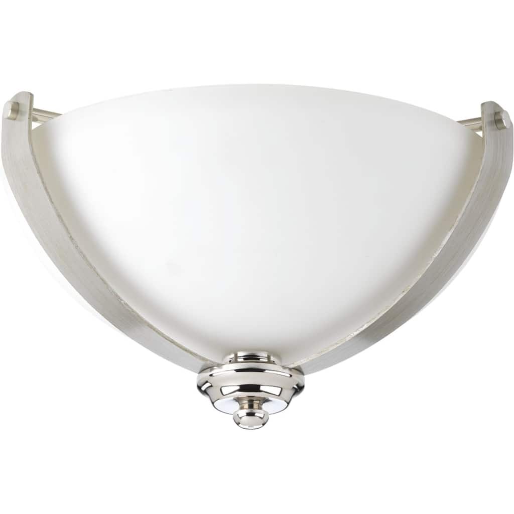 Progress Lighting Noma Steel 2-light Flush Mount