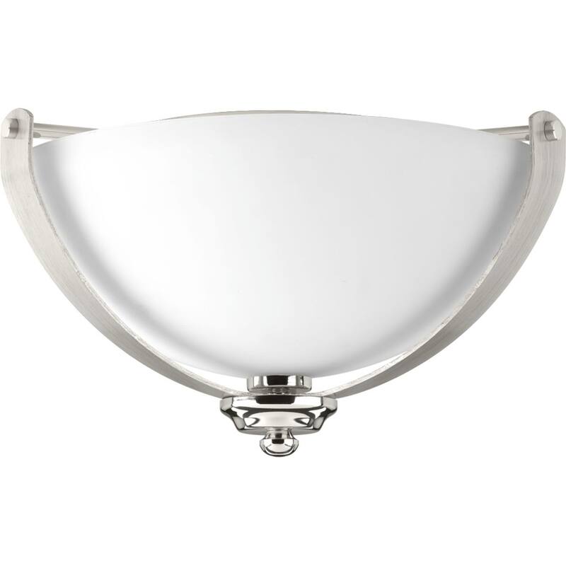 Progress Lighting Noma Steel 2-light Flush Mount