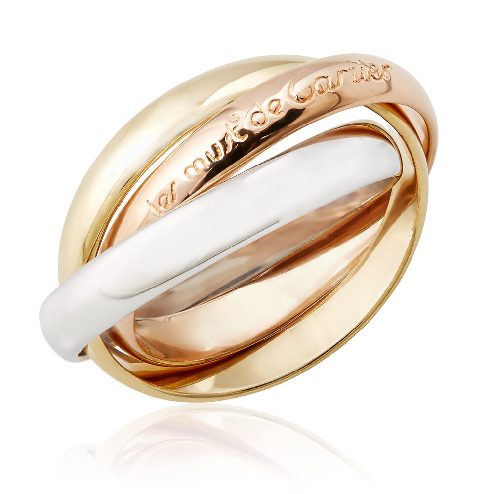 pre owned cartier trinity ring